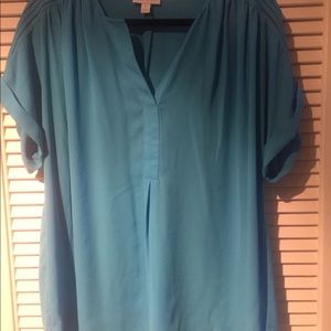 Charter Club Short Sleeve Blouse